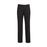 Biz Corporates Cool Stretch Mens Flat Front Pant Stout