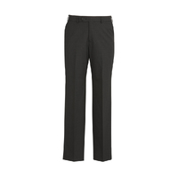 Biz Corporates Comfort Wool Stretch Mens Flat Front Pant