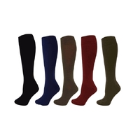 Bamboo Fine Knit Knee High Socks