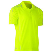 Bisley Cool Mesh Polo with Reflective Piping