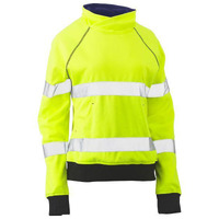 Bisley Women's Taped Hi Vis Fleece Jumper