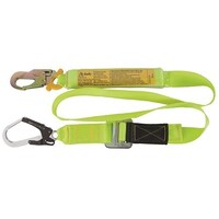 B-Safe Single Tail Adjustable Lanyard Polyester Webbing - 2m with Snap Hooks BL01442-ADJ