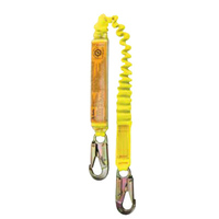 B-Safe 2m Elasticated Energy Absorbing Lanyard with Triple Lock Karabiner BL07332TC