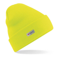 Dents 3M THINSULATE Pull On Beanie Hat Thermal Work High Visibility - Neon Yellow