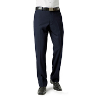 Biz Collection Mens Classic Flat Front Pants