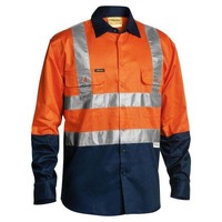 Bisley Taped Hi Vis Drill Shirt