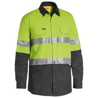 Bisley X Airflow Taped Hi Vis Ripstop Shirt