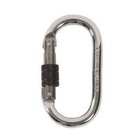 B-Safe 23Kn Alloy Steel Oval Screw Gate Karabiner BSK0003-16