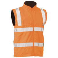 Bisley Taped Hi Vis Rail Wet Weather Vest