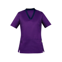 Biz Care Womens Riley V-Neck Scrub Top