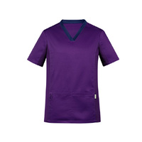 Biz Care Mens Riley V-Neck Scrub Top