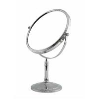 5x magnifying mirror tabletop - silver