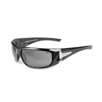 Eyres by Shamir SPACE Shiny Black Frame Grey FS Lens Safety Glasses