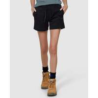 Womens elastic light short black