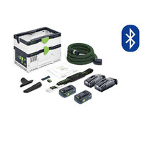 Festool 4.5L M Class 18V Mobile Dust Extractor 4.0ah High Power Bluetooth Set CTMC SYSI F28900