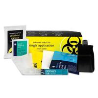 Body Fluid Single Use Pack Cardboard Case