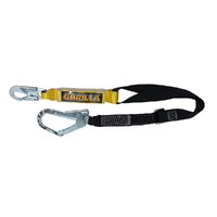 Adjustable Energy Absorbing Lanyard with Scaffold Hook