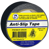 Husky Tape 6x Pack 450 Black Anti Slip Tread Tape 50mm x 4.5m