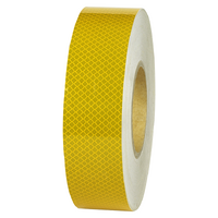 Husky Tape 4x Pack 5015 Reflective Tape Yellow 48mm x 45m