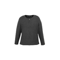 Biz Collection Ladies 2-Way Zip Cardigan