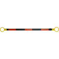 Retractable ABS Cone Bar Orange/Black