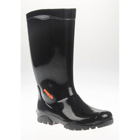 Maxisafe 'Shova' Non-Safety Gumboot Black