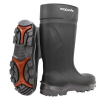 XtremeGrip Black Polyurethane Gumboots