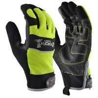 G-Force Hi-Vis Cut 5 Mechanics Glove