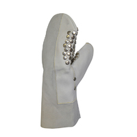 Maxisafe Studded Leather Plumbers Glove left hand