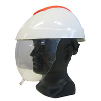 E-MAN 4000 Helmet with Clear Visor & Chinstrap