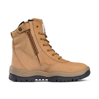 Mongrel High Leg ZipSider Safety Boot Wheat