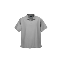 Biz Collection Mens Micro Waffle Polo