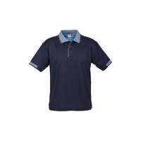 Biz Collection Mens Noosa Self Check Polo