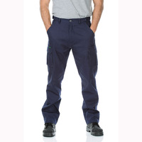 WORKIT Cotton Drill Regular Weight Multi Pocket Cargo Pants