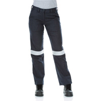 WORKIT Fire Resistant RIPSTOP Womens FR Inherent 215gsm Taped Work Pants