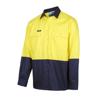 WORKIT Hi-Vis 2 Tone Regular Weight Shirt