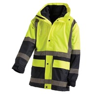 WORKIT Hi-Vis 2 Tone 5 in 1 Waterproof Biomotion Taped Jacket