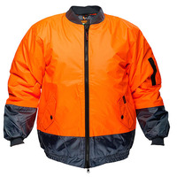 Prime Mover Hi-Vis Bomber Jacket