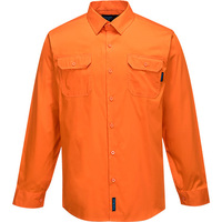 Prime Mover Hi-Vis Lightweight Long Sleeve Shirt