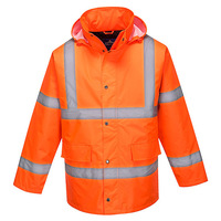 Prime Mover Hi-Vis Cross Back Traffic Jacket