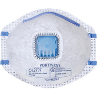 P2CV Respirator 10x Pack White Regular