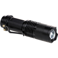 High Powered Pocket Torch Black Regular