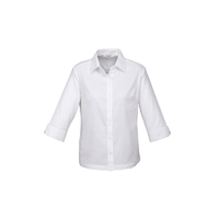 Biz Collection Ladies Luxe 3/4 Sleeve Shirt