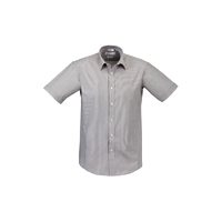 Biz Collection Mens Berlin Short Sleeve Shirt