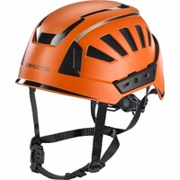 Inceptor Grx Vented Helmet Orange C/W Reflective Stickers