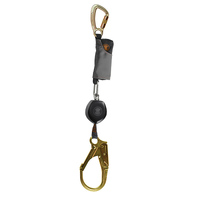 Peanut Single Leg 1.8mt Retractable Shock Absorbing Lanyard