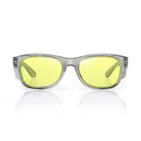 SafeStyle Classics Graphite Frame Yellow Lens Safety Glasses