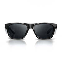 SafeStyle Fusions Black Frame Polarised Lens Safety Glasses