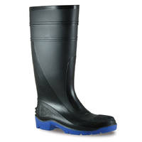 Bata Industrials Utility 400 Gumboots Black/Blue