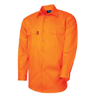 TRU Workwear Lightweight Vented Hi-Vis Drill Shirt